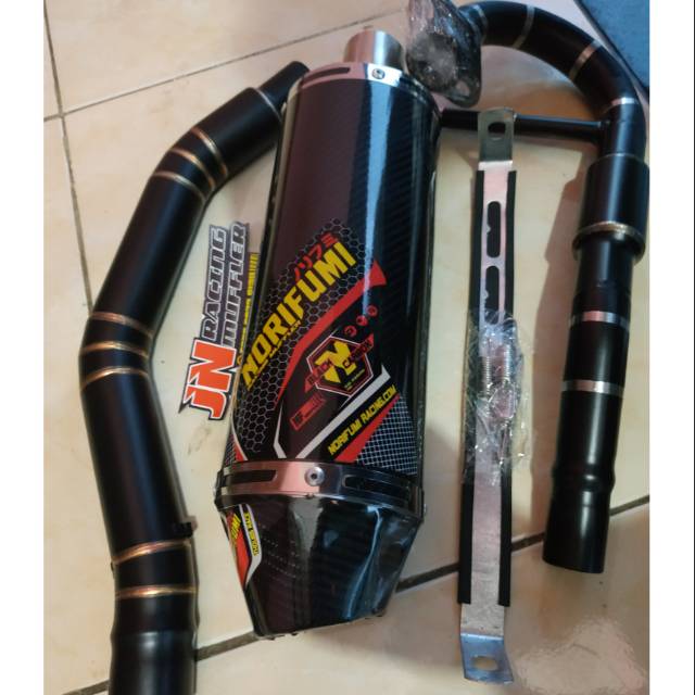 Knalpot racing norifumi klx bf,dtrackr,crf