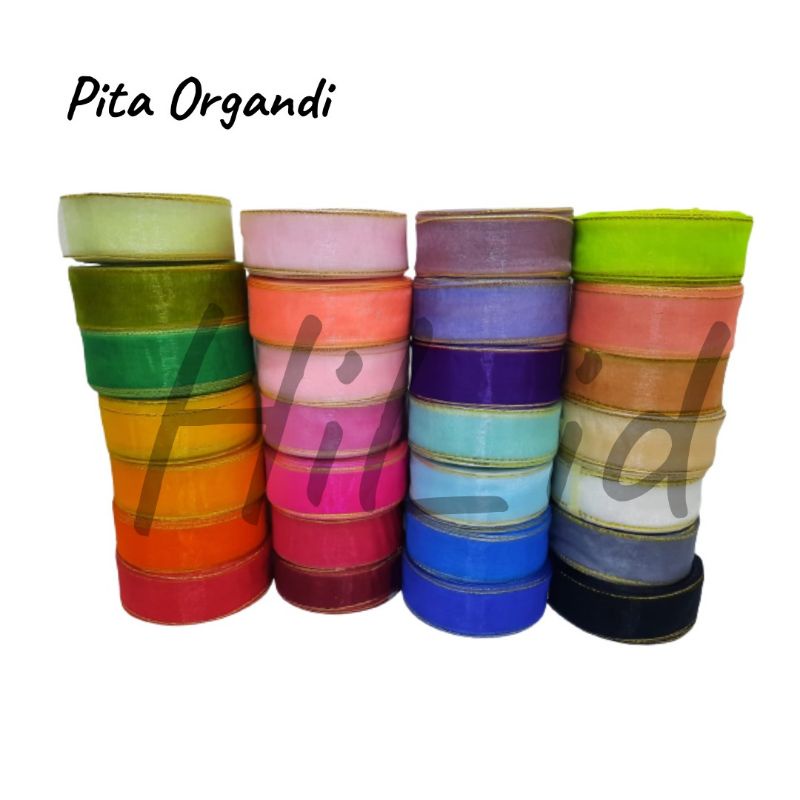 

Pita Organdi list 1" | 20 yards /18 meter (per roll)