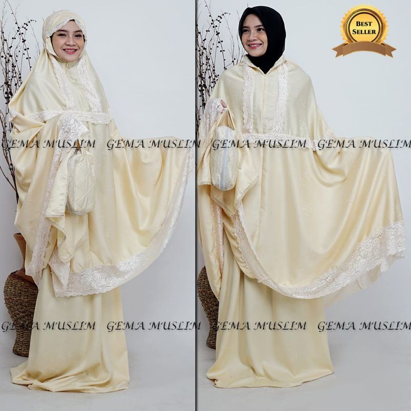 Mukena 2 in 1 Motif Dan Warna Random