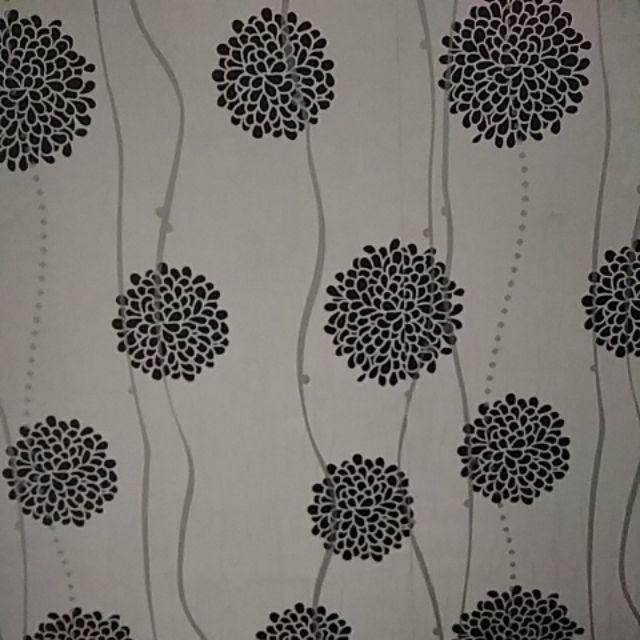 Wallpeper Wps184 Wallpapaer Dinding Wallpaper Dinding Sticker Wallpaper Stiker Awan 45cm X 5m