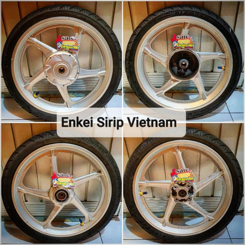 Velg Racing Ring 16 Yamaha Nouvo Z Lele Enkei Sirip Vietnam Plus Ban Maxxis Original 2Nd Yamaha Viet