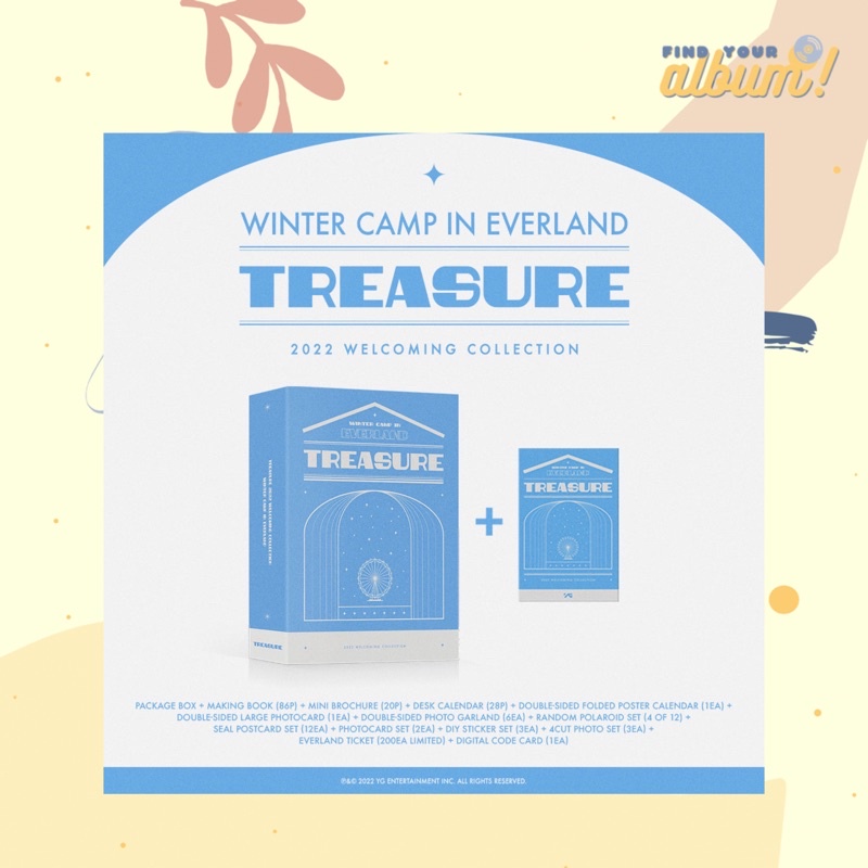 [READY STOCK SHARING] GARLAND PC PHOTOCARD POB WEVERSE DESK CALENDAR MAKING BOOK TREASURE 2022 WELCO