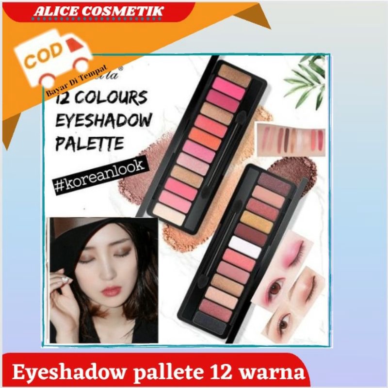 eyeshadow palette seydo sedow sedo palete 12 warna