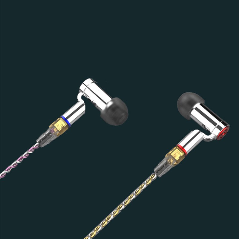 Senfer Kp616 Earphone In Ear Hifi Bahan Metal Karbon Nano Diafragma 5mm Dengan Kabel Mmcx Bisa Dilepas