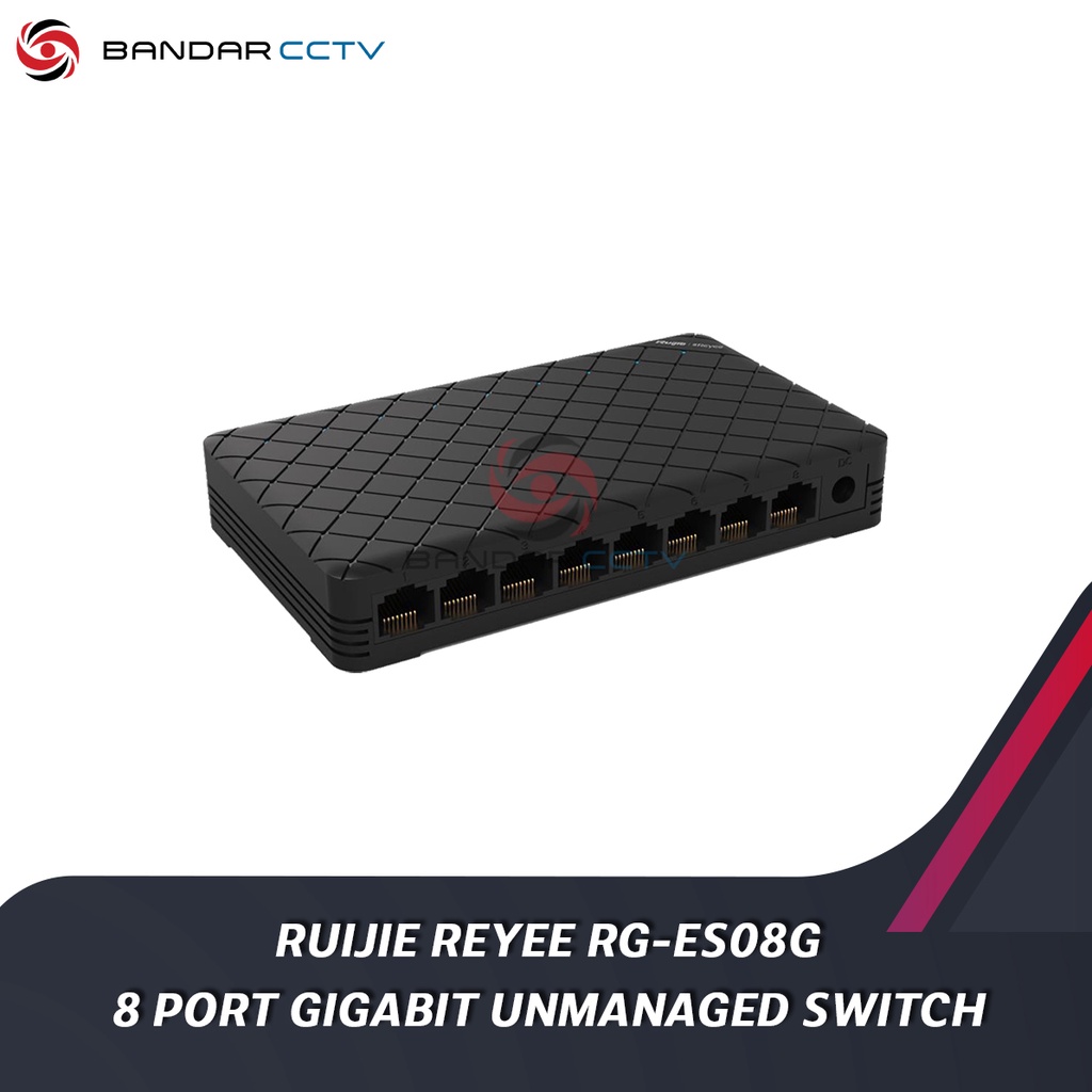 Ruijie Reyee RG ES08G 8 Port Gigabit Unmanaged Switch