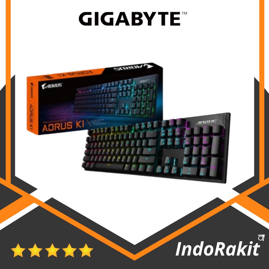 GIGABYTE KEYBOARD AORUS K1/USB KB/USI RED SW