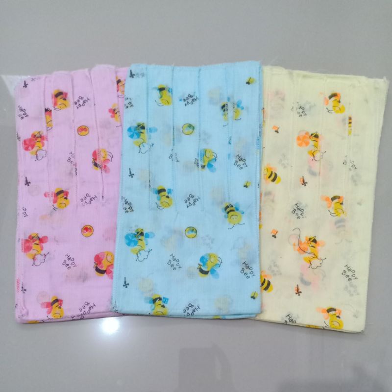 6 PCS Gurita Bayi Warna Sablon Medium