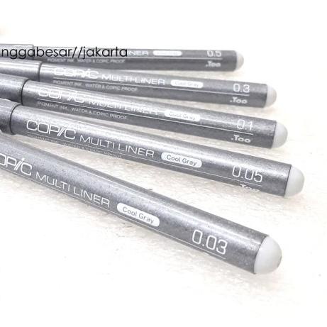 

Copic Multiliner Cool Gray - 005