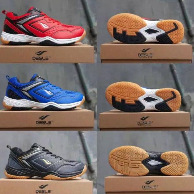 PROMO SEPATU BADMINTON MERK DESLE AU DFG4546D6H