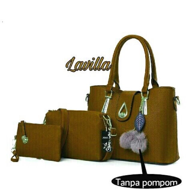 Handbag 3in1 / tas selempang wanita / tas wanita / tas murah / paket3in1 / handbag murah