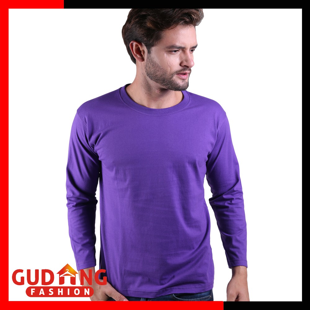 Kaos Pria Casual Polos Lengan Panjang PLS 142