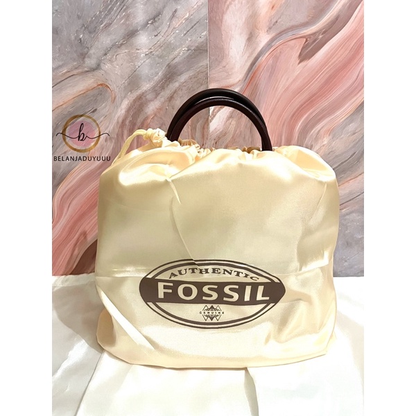 New Dustbag Fossil Bahan Satin - Dustbag TAS Fossil (Db Pengganti)