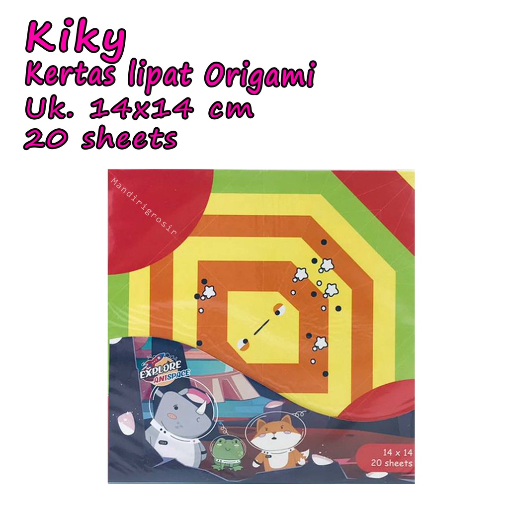 Kertas lipat origami * Kiky * Enchantimals Atp80 * Uk.14x14 20sheets