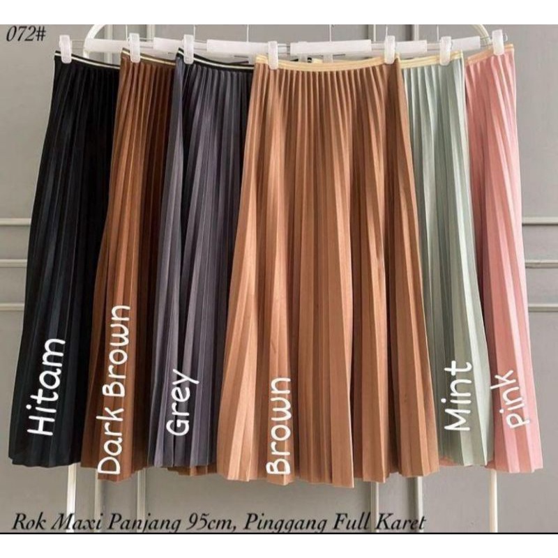 Rok import list gold | Maxi skirt list gold fit xxl | rok mengkilat | rok import shiny