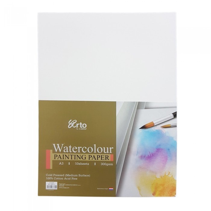 

Arto Watercolour A3 Painting Paper 300gsm/10pcs