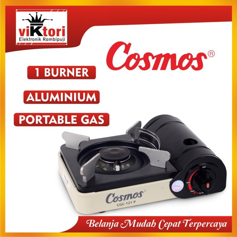 COSMOS KOMPOR PORTABLE COSMOS CGC-121 P / COSMOS PORTABLE GAS COOKER