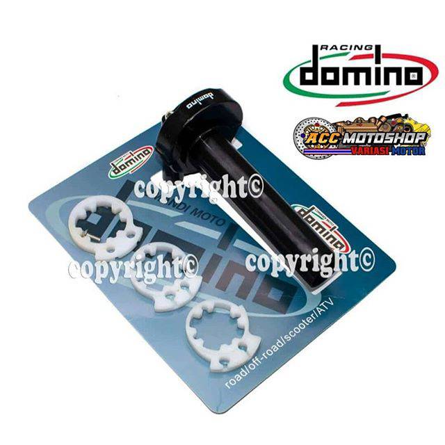 Selongsong Gas Domino Black Universal