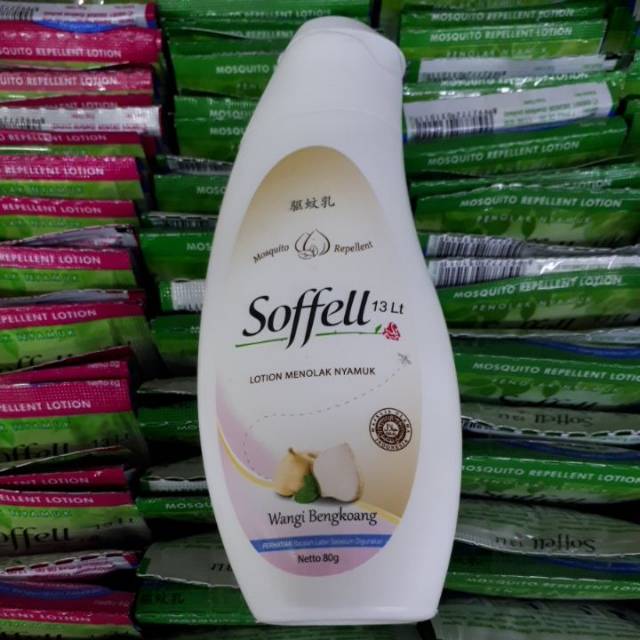 Soffel Lotion Penolak Nyamuk Bengkoang 80gr