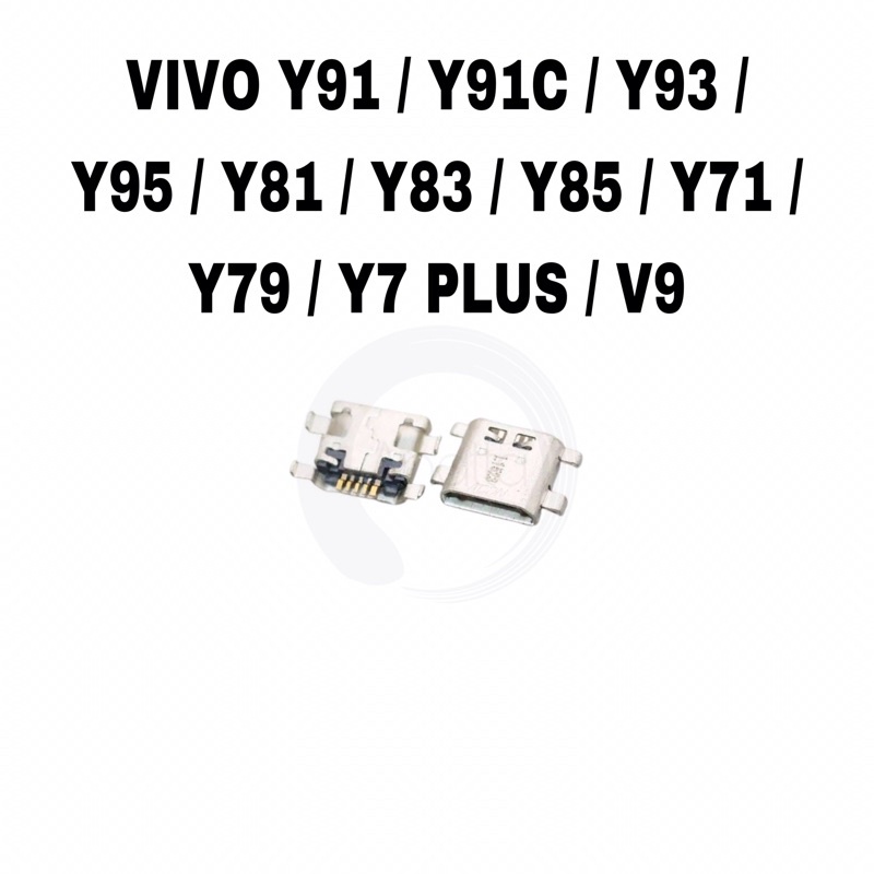 KONEKTOR CAS CHARGER VIVO Y91 Y91C Y93 Y95 Y81 Y83 Y85 Y71 Y79 V7 PLUS V9 - CON TC CHARGING PORT