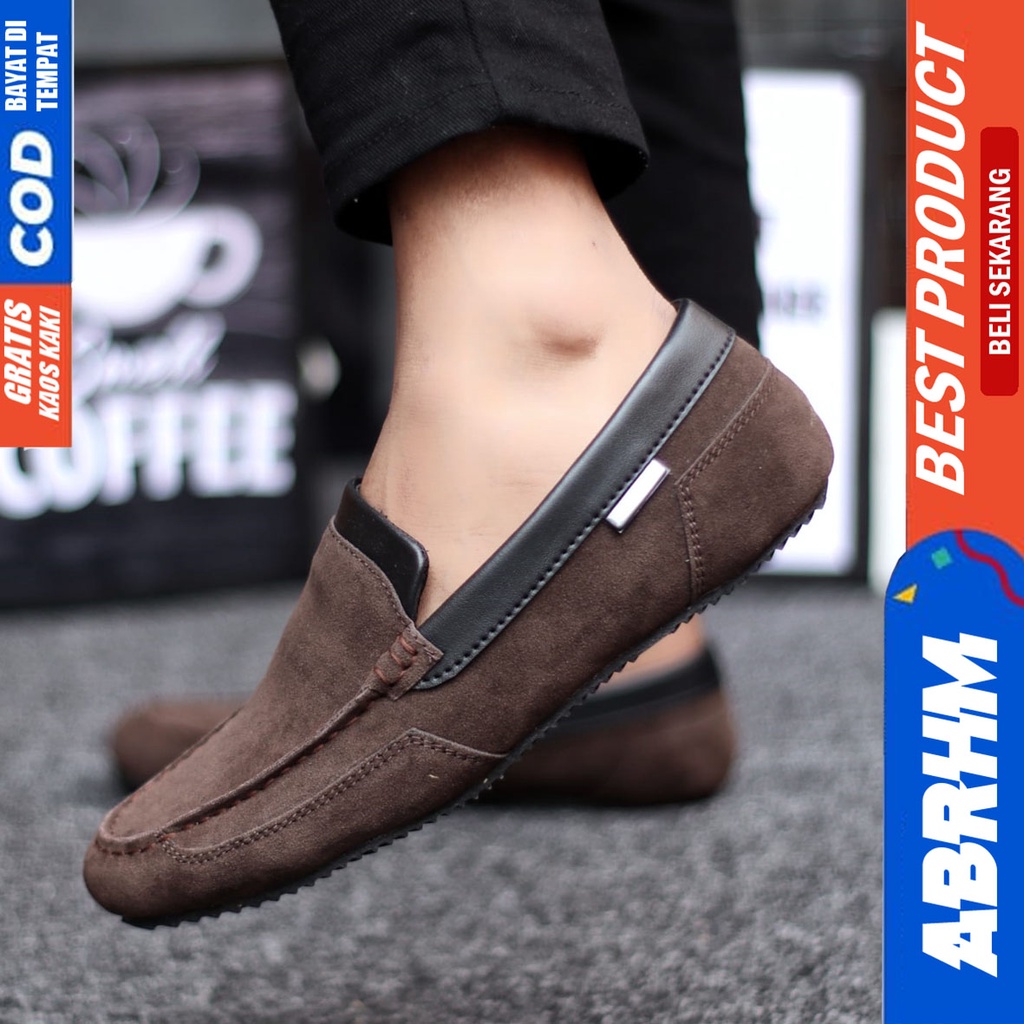 Abrhm Kilian - Sepatu Slip On Pria Casual