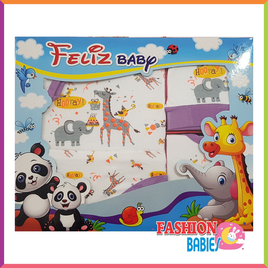 ❤ Baby Fashion ❤ FELIZ BABY SET MERAH / GIFTSET BABY / KADO BAYI