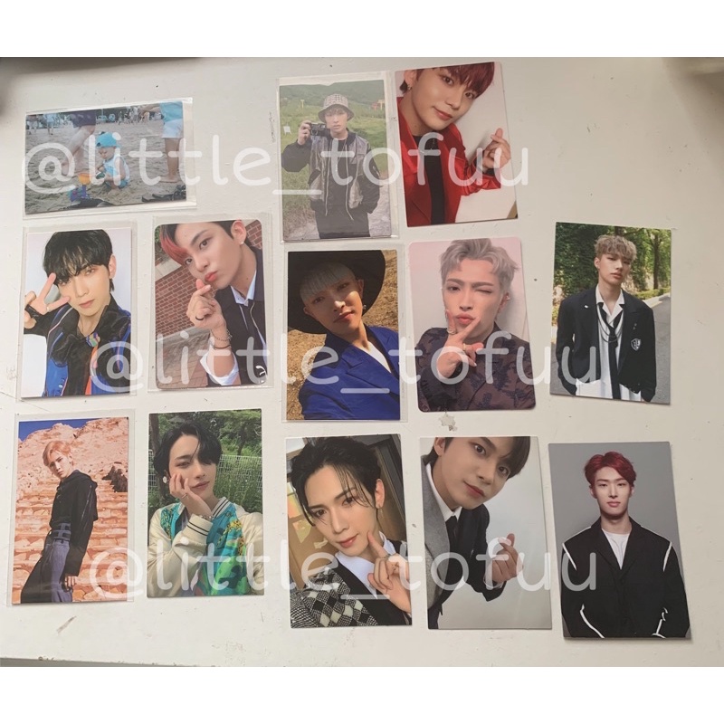 [official photocard] ateez wooyoung jongho mingi hongjoong hj seonghwa yeosang pc all to action anni