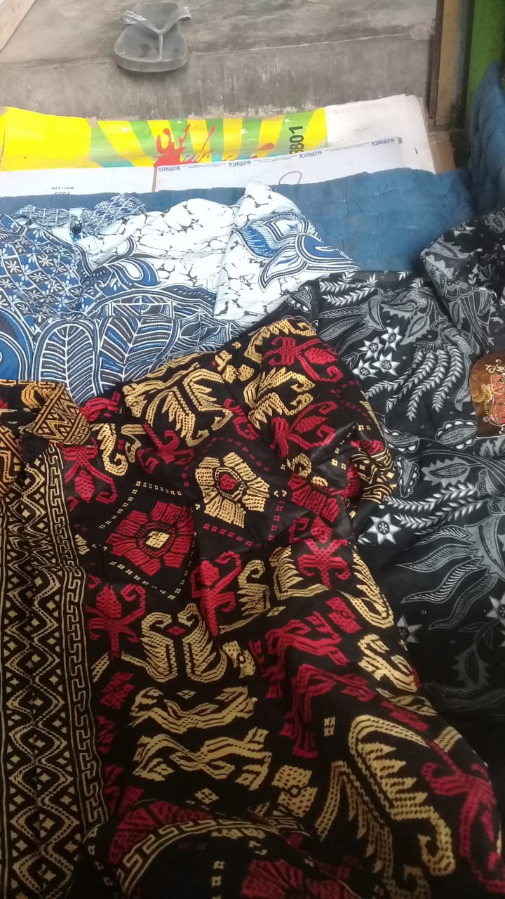 New Arrival Distro Batik Pria Bordir Sogan Hrb026 Batikaf Notoarto Batik Ipnu-ippnu Hem Pria Bel