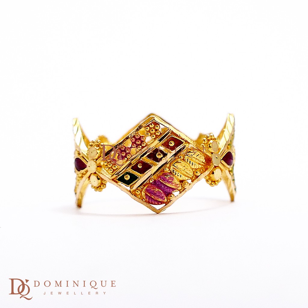 

Dominique Jewellery-Cincin Dubai Standar Internasional 91,6% DQC 1851