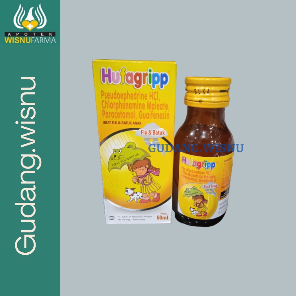 HUFAGRIP KUNING BATUK BERDAHAK & PILEK