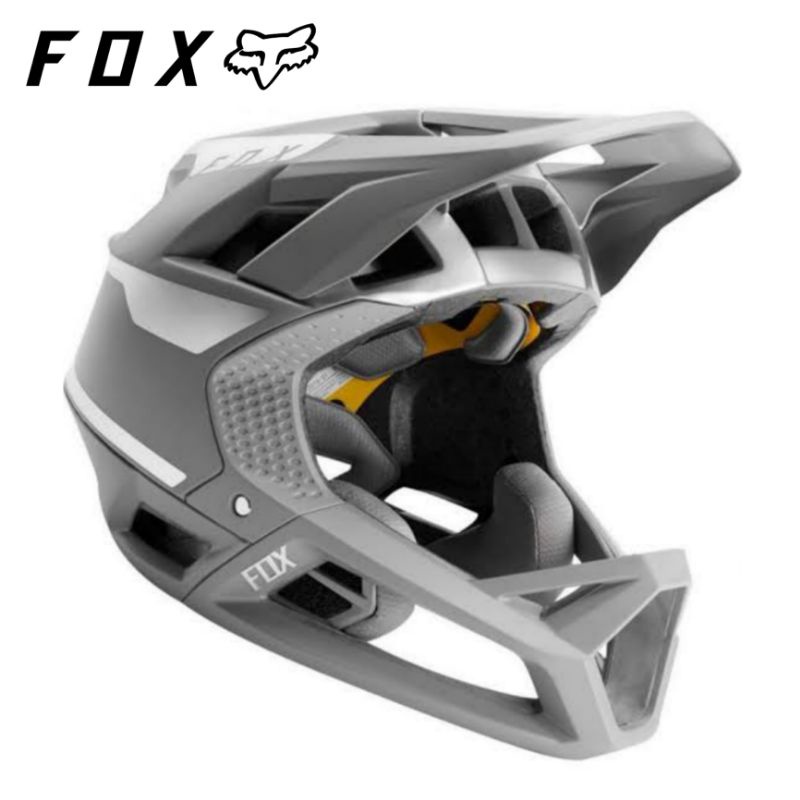 HELM MTB FOX PROFRAME ORIGINAL . HELM SEPEDA DOWNHILL
