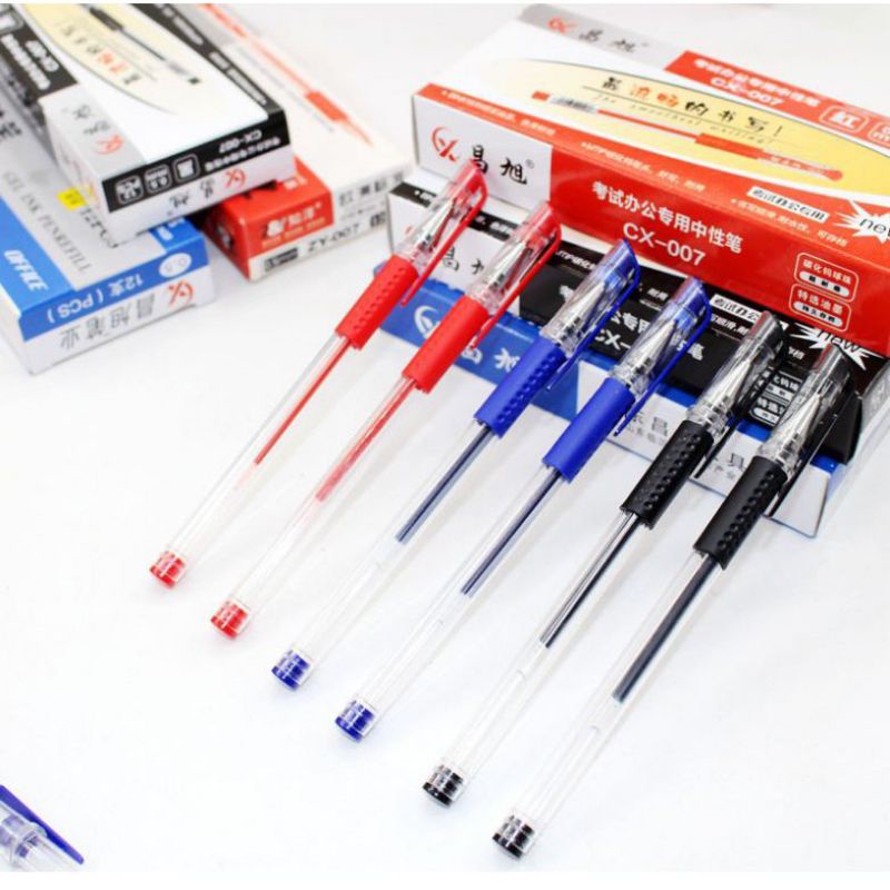 

Pena Gel Cair 0.5 mm Stationary Pulpen Alat Tulis Sekolah Kantor