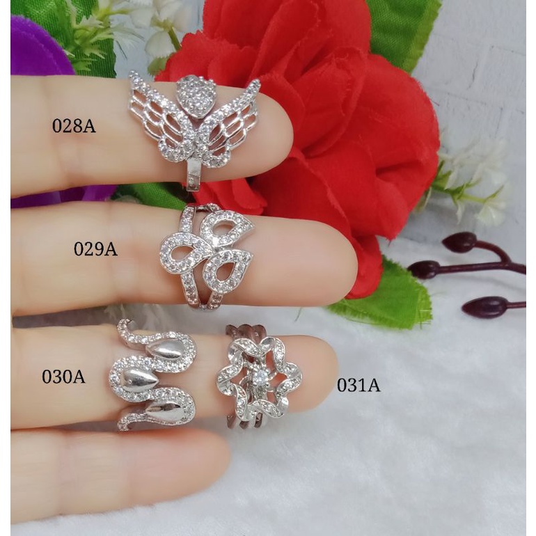 Cincin xuping permata Fashion jewelry 028A-031A