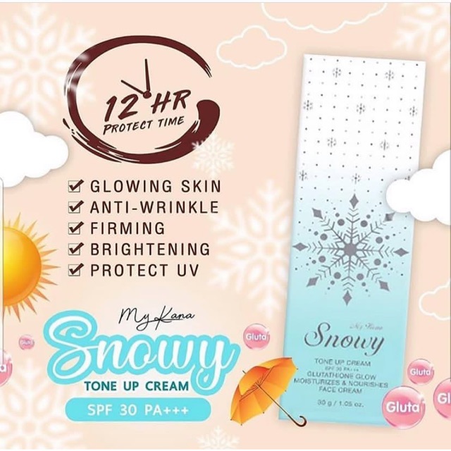 My Kana Snowy Tone Up Cream