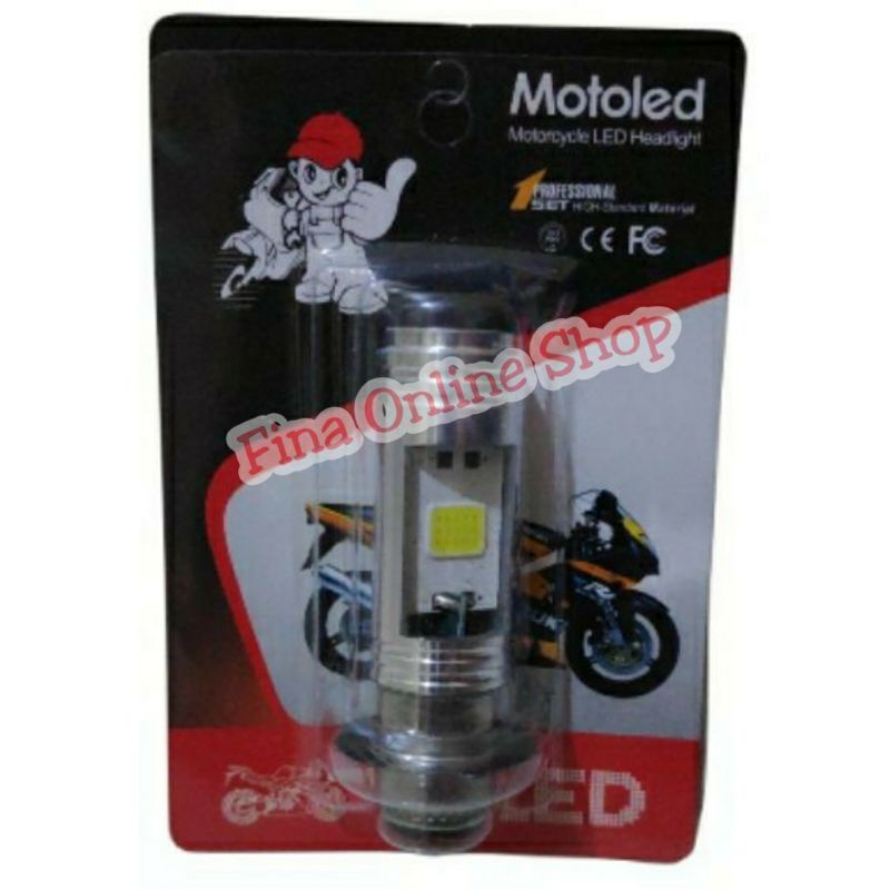 Bohlam Lampu LED Kaki 1 Osram T19 / CRun / Moto Led / Moscow / HS1 / MBK-Moto Led