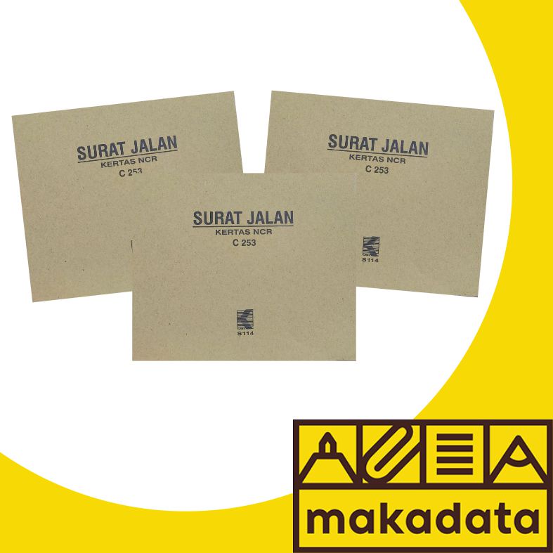 

SURAT JALAN 1/2 FOLIO 3 RANGKAP KURNIA (1PCS) MURAH