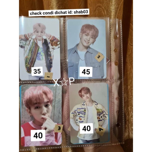 WTS PHOTOCARD MASHIHO CHAPTER 1 2 3