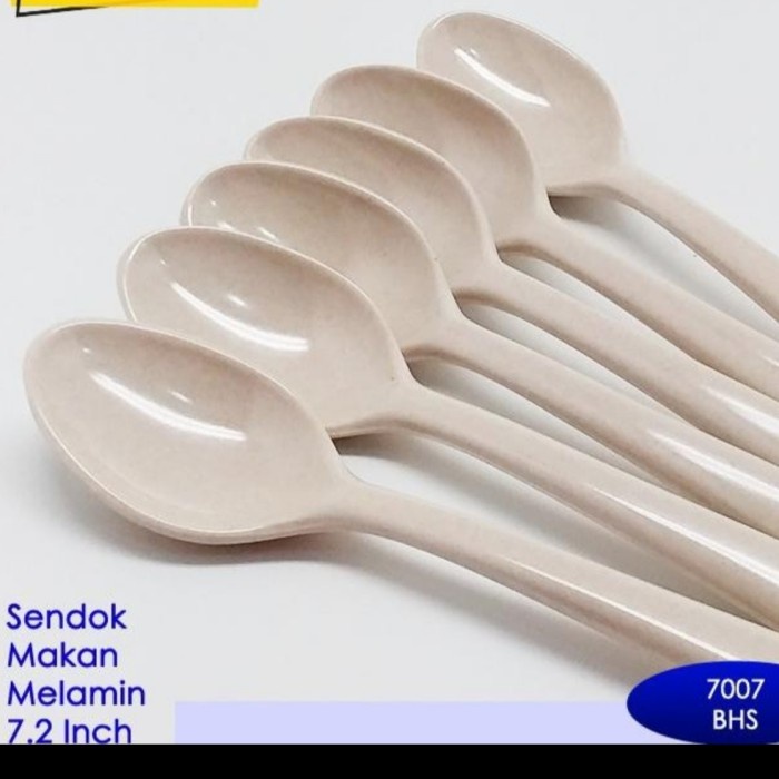 

Unik Sendok Melamin Onyx 7.4 Sendok Makan Tebal Sendok Putih Krem 7007 Murah
