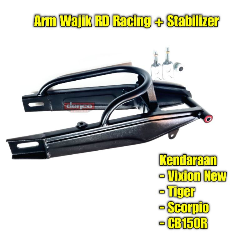 ARM WAJIK RD RACING CB150R VIXION NEW TIGER SCORPIO ARM MOTOR
