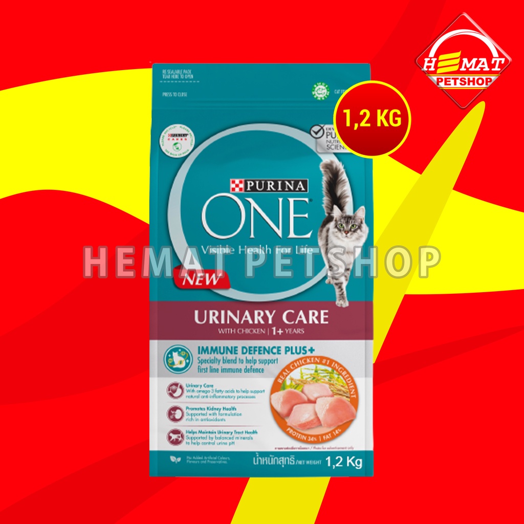 Purina One Makanan Kucing Dewasa Cat Food Adult Urinary Care 1.2 KG