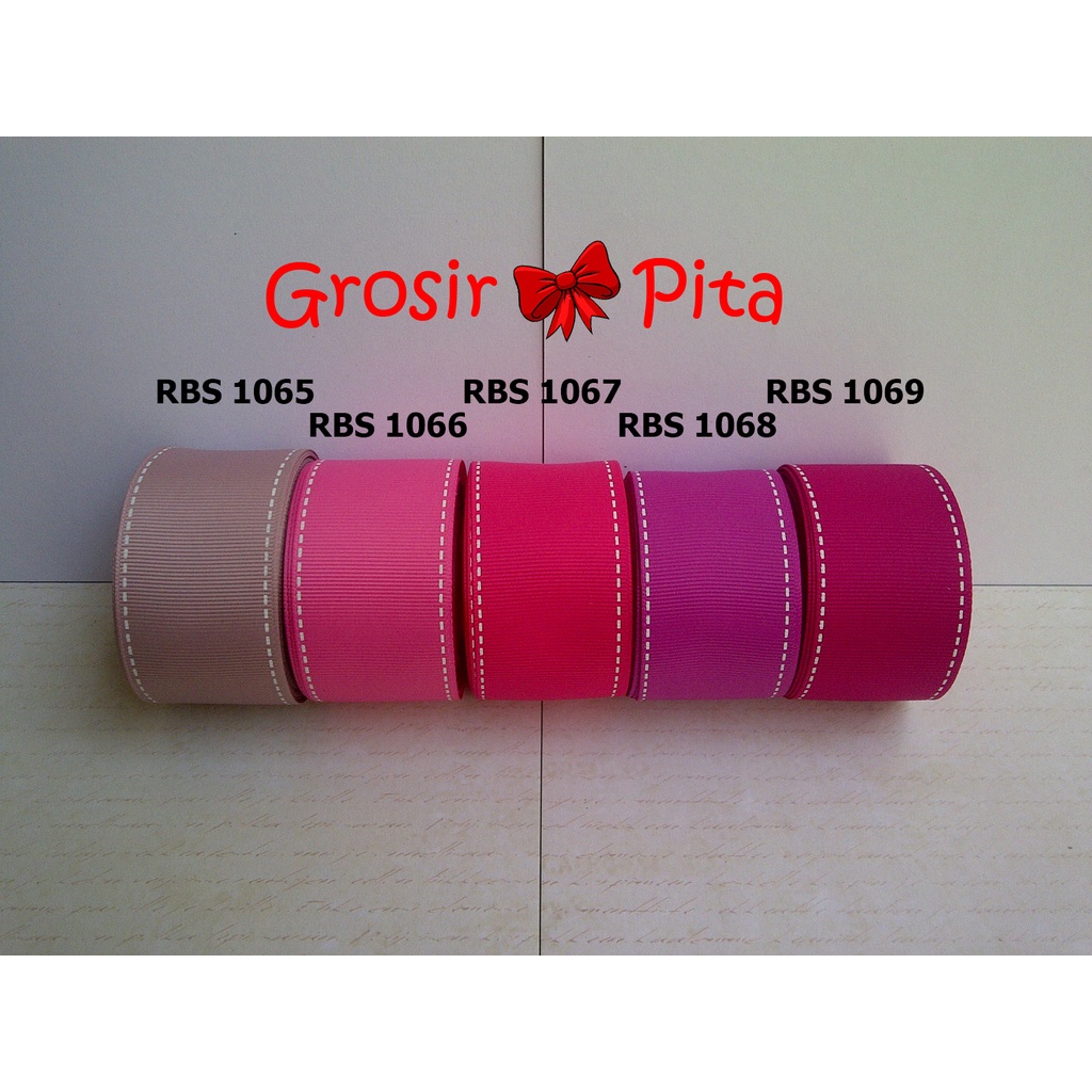 

(25 yard) Pita Grosgrain Motif RBS 1065,1066,1067,1068,1069 | Toko Bahan Craft | Grosir Pita