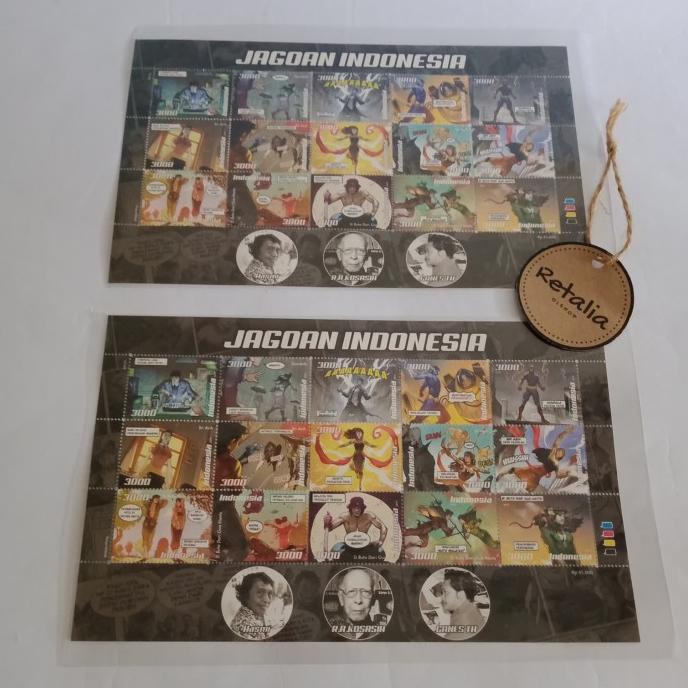 

Cuci Gudang Awal Tahun Full Sheet Perangko Indonesia seri Jagoan Indonesia Tahun 2019 Cuci Gudang Awal Tahun