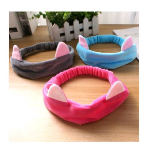 BANDANA KUCING / BANDO TELINGA KUCING / HEADBAND KUPING KUCING