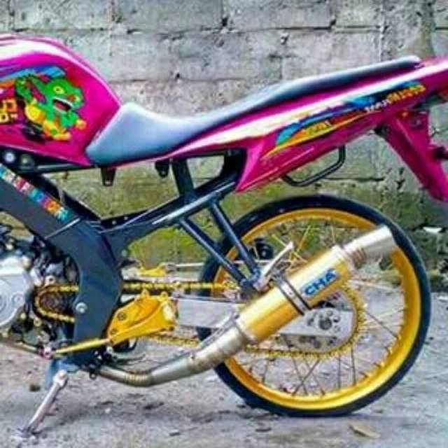 Knalpot cha kidal VIXION TIGER SONIC SATRIA FU MEGAPRO MX KING DLL