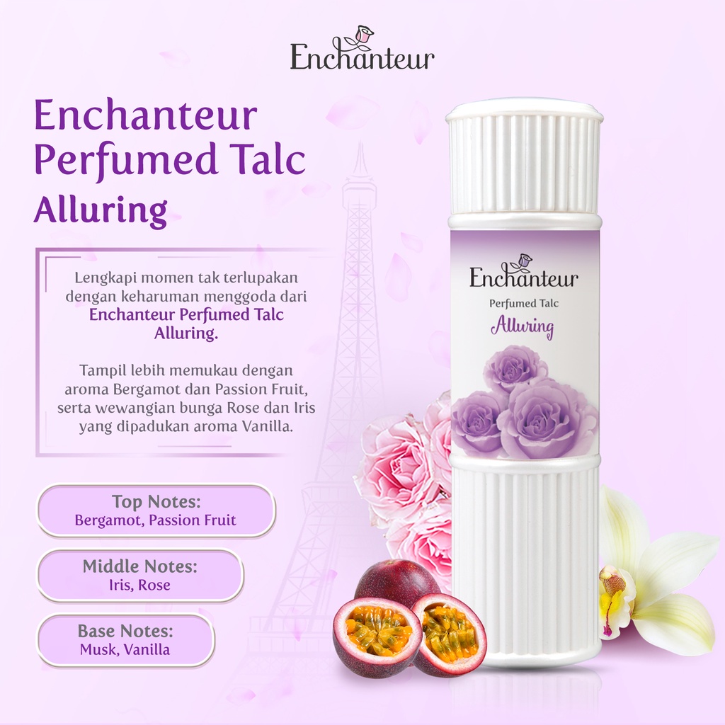 ENCHANTEUR PERFUMED TALC