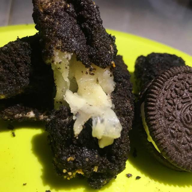 

Stik Roti Mozarela Oreo