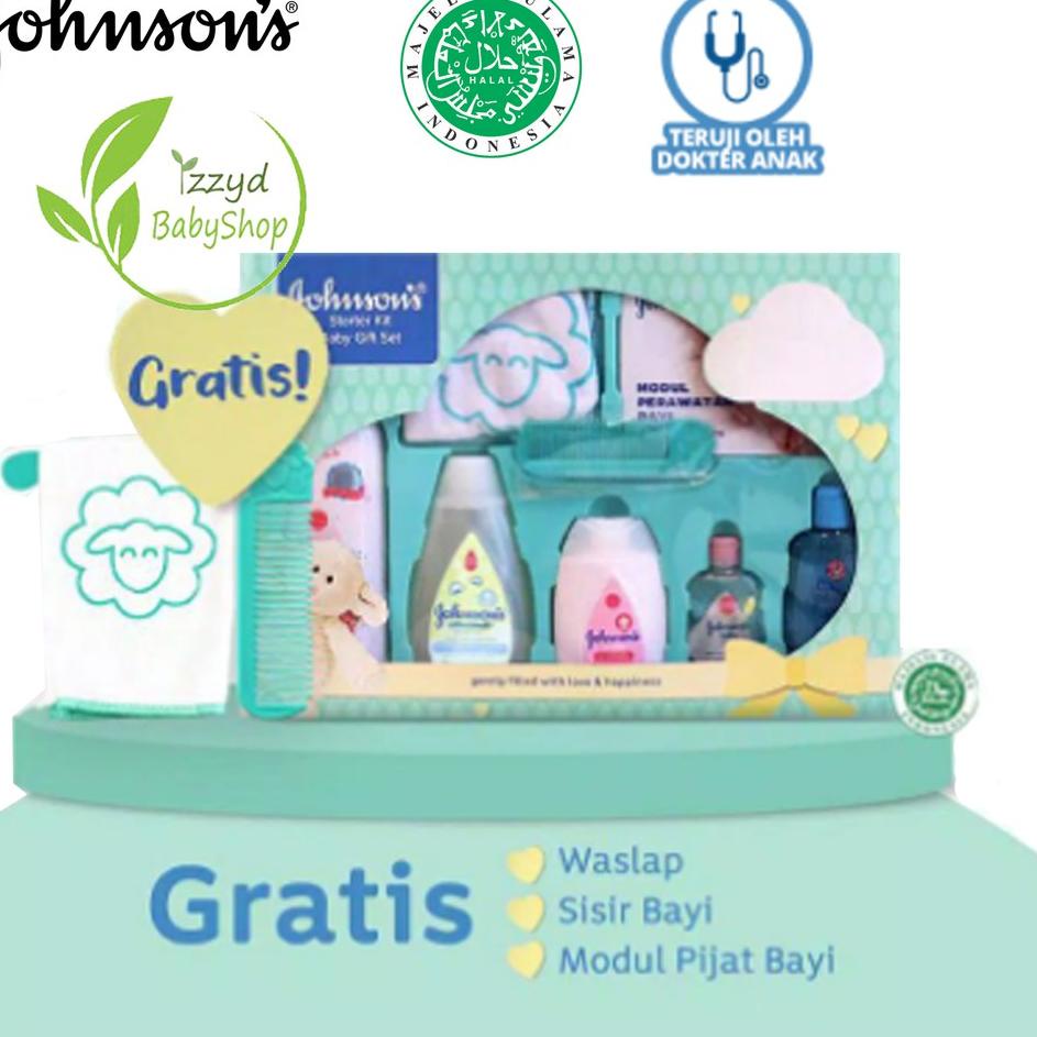 Terbaru.. Johnson starter kit baby gift set johnsons jhonson baby gift box essensial premium Gift