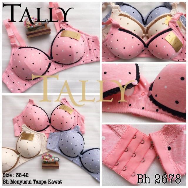 Tally BH Menyusui Tanpa Kawat 2678 - Nursing Bra