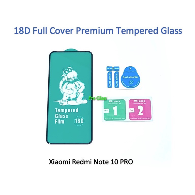 Xiaomi Redmi Note 10 / Note 10 PRO 3D 4D 5D Full Cover Tempered Glass