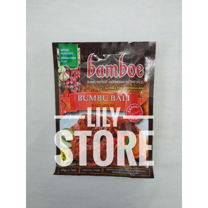 

Bamboe / Bambu Export Bumbu Bali 49g