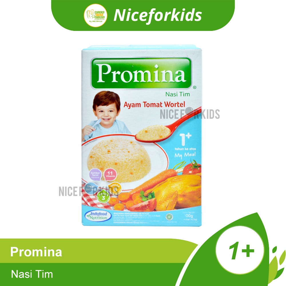 Promina Nasi Tim 1+ Mpasi Bayi 100gr / Bubur Bayi